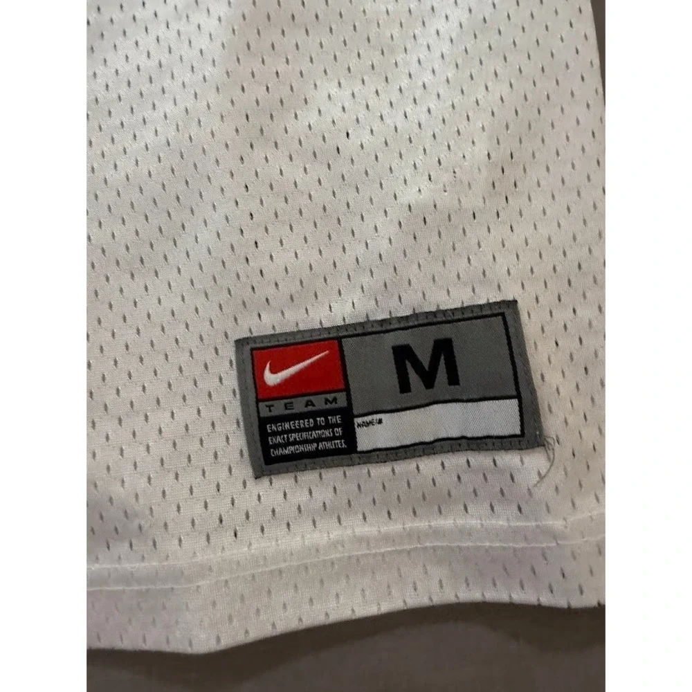 Dallas Cowboys Nike Team‎ E. Smith Jersey Mens Size M White Screen Made in USA